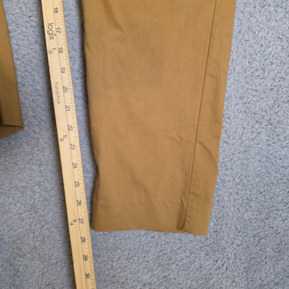 Nike Chino Pants Mens 36 Brown Excellent Tapered Golf Modern Fit Dri-Fit - Picture 2 of 9
